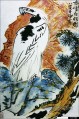 Li kuchan aigle sur arbre traditionnelle chinoise